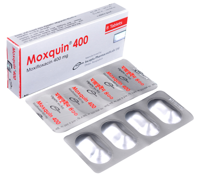 Picture of Moxquin 400mg Tablet